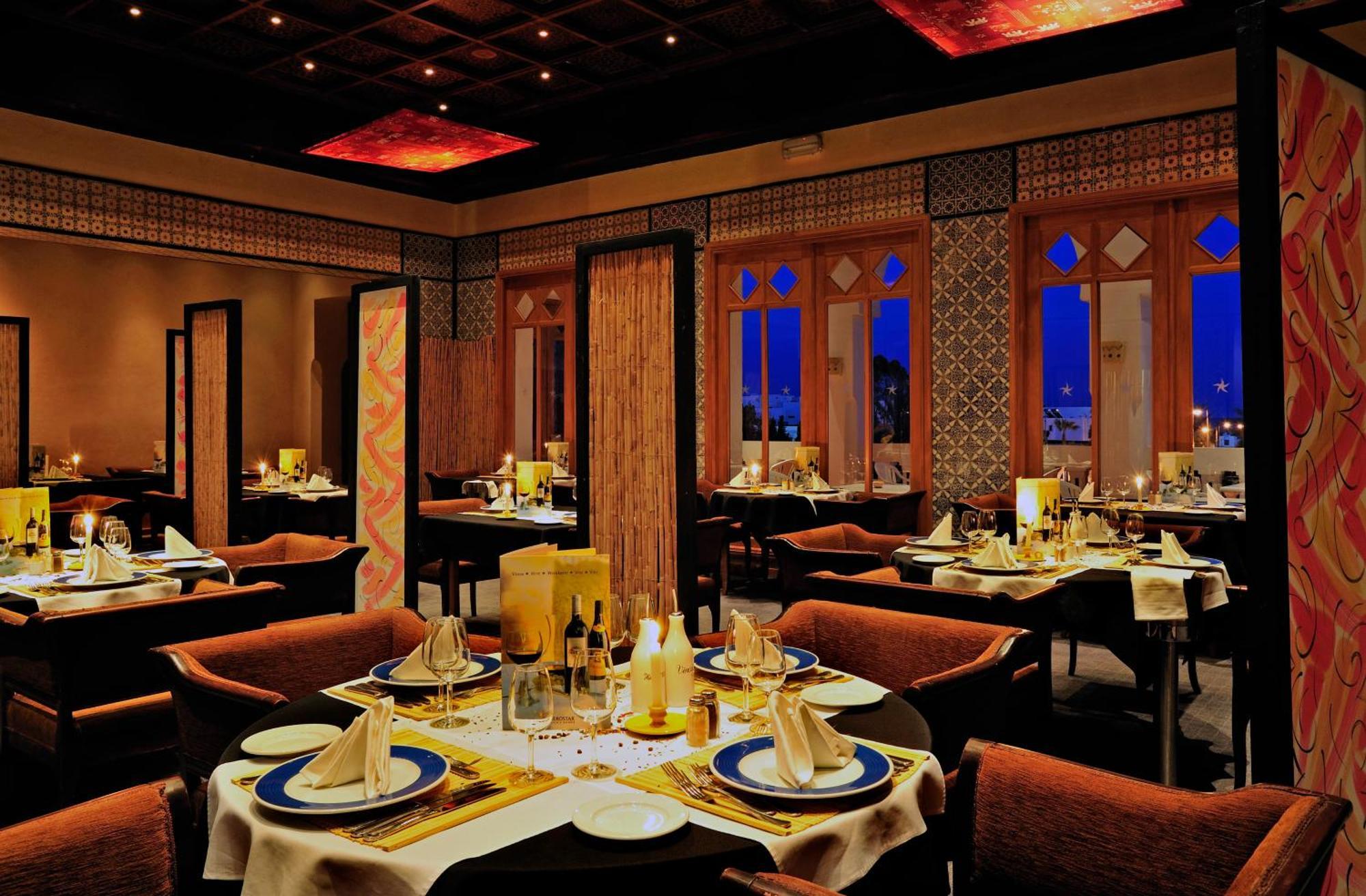 האממט Medina Belisaire And Thalasso מסעדה תמונה